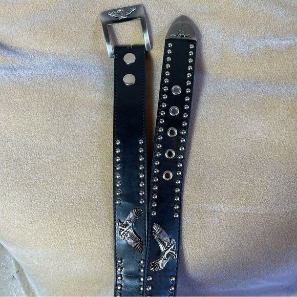 Eagle leather belt  - Picture 8 of 9